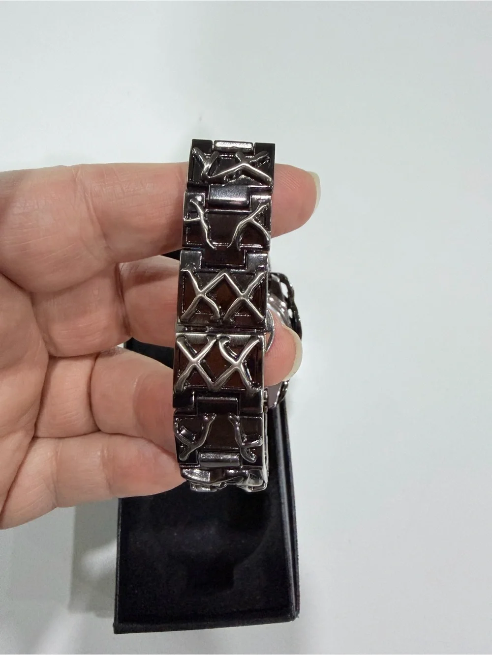 Gothic Wristwatch Noctra Watch Comes With Nice Black Box Link Removal Tool